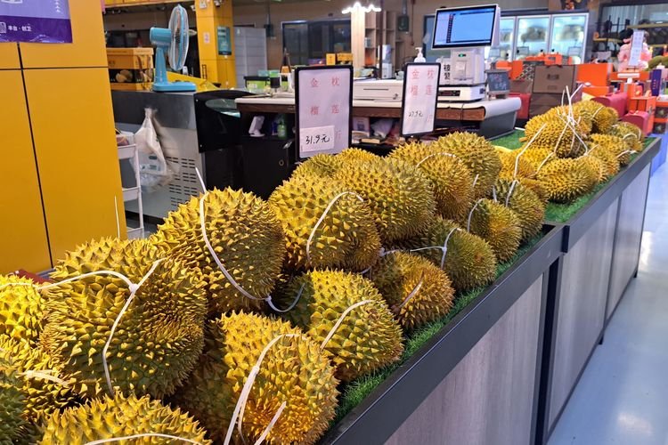 Mengintip Pasar Induk Terbesar Se-Asia di China: Hall Khusus Durian yang Menggoda